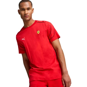 Ferrari Race Mt7+ Erkek Kırmızı Günlük Stil Tişört 62704502