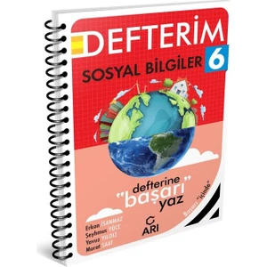 Arı Yayıncılık 6. Sınıf Sosyal Bilgiler Sosyalimo Defterim