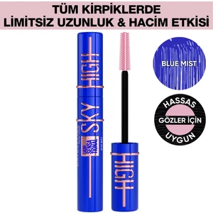 Lash Sensational Sky High Blue Mist Maskara -Mavi