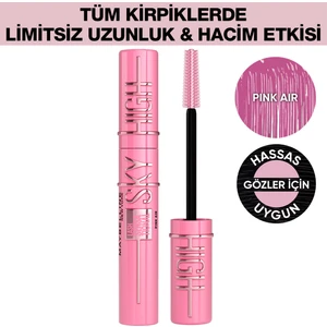 Lash Sensational Sky High Pink Air Maskara - Pembe