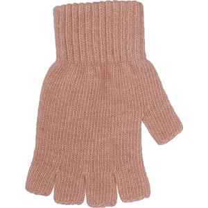Unisex Likralı Kesik Yün Eldiven Fo 5560 Somon Rengi