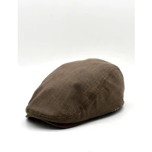 Erkek Dokulu London Kasket Bakır Flat Cap Şapka