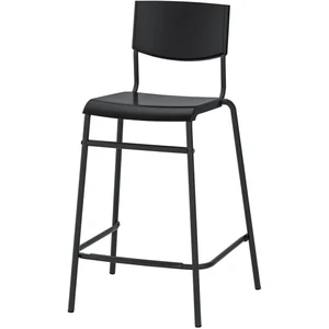 Stıg Siyah 63 Cm Modern Bar Sandalyesi Metal