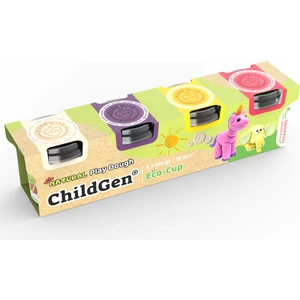 Oyun Hamuru Ecocup - (125 grx4)4'lü Set - Unicorn