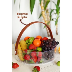 Kulplu Meyve Sebze Kasesi - Düzenleyici Kase