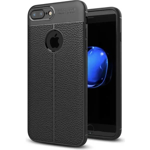 iPhone 8 Plus Kılıf Niss Deri Görünümlü Silikon