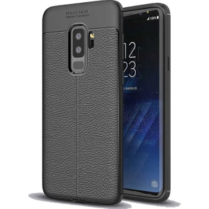 Samsung Galaxy S9 Plus Kılıf Niss Deri Görünümlü Silikon