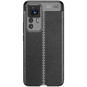 Xiaomi Mi 12T Pro Kılıf Niss Deri Görünümlü Silikon