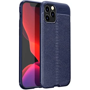 iPhone 12 Pro Kılıf Niss Deri Görünümlü Silikon