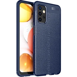 Samsung Galaxy A32 5g Kılıf Niss Deri Görünümlü Silikon + Ekran Koruyucu