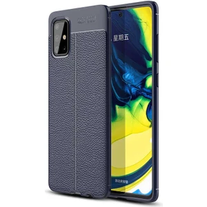 Samsung Galaxy A71 Kılıf Niss Deri Görünümlü Silikon