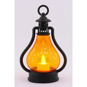 Led Mum Vintage Retro Gaz Lambası Tipi Pilli Dumansız Alevli Dekoratif Yapay Mum Işıldak El Lambası
