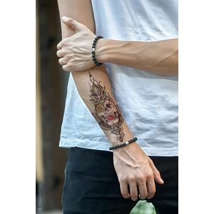 BP Tattoo Fantastic Skull Kuru Kafa Geçici Dövme