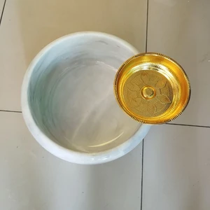 Sipahi Marble Afyon Beyaz Kabak Model Kurna