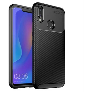 Huawei Honor Play Kılıf Negro Karbon Desen Silikon