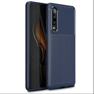 Huawei P30 Kılıf Negro Karbon Desen Silikon