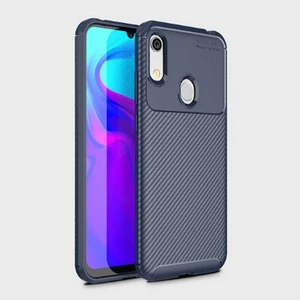 Huawei Honor 8A Kılıf Negro Karbon Desen Silikon