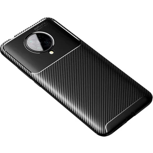 Xiaomi Poco F2 Pro Kılıf Negro Karbon Desen Silikon