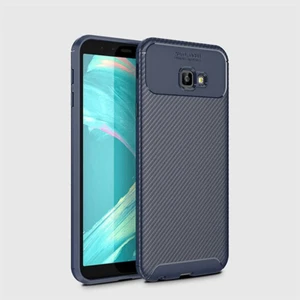 Samsung Galaxy J4 Plus Kılıf Negro Karbon Desen Silikon