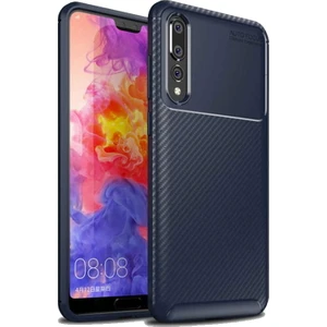 Huawei P20 Pro Kılıf Negro Karbon Desen Silikon