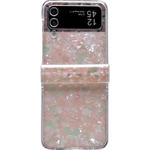 Samsung Galaxy Z Flip4 5g Için Sedefli Shl Doku Kılıf (Yurt Dışından)