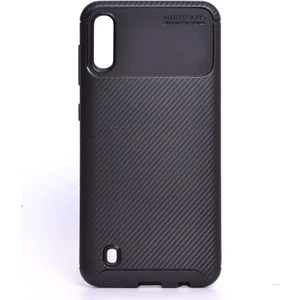 Samsung Galaxy M10 Kılıf Negro Karbon Desen Silikon