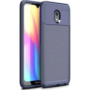 Xiaomi 8A Kılıf Negro Karbon Desen Silikon
