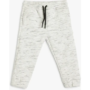 Basic Eşofman Altı Beli Bağlamalı Cepli