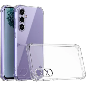 Case World Samsung Galaxy S24 Kapak Kamera Korumalı Airbag Antishock Köşe Korumalı Şeffaf Silikon Kılıf