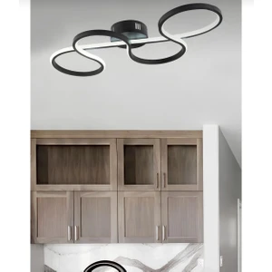 Modern Massimo Led Avize Plafonyer Tavana Sıfır Hol Antre Salon Oturma Odası Mutfak Avize
