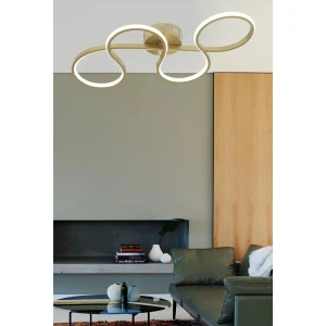 Modern Massimo Led Avize Plafonyer Tavana Sıfır Hol Antre Salon Oturma Odası Mutfak Avize