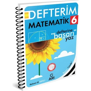 Arı Yayıncılık 6. Sınıf Matematik Matemito Defterim