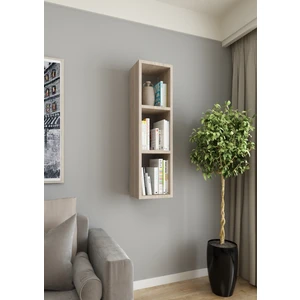 Dekormer Design Kitaplık Tek Duvar Rafı 90 cm Cordoba