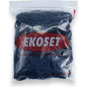 500 Adet Mavi Küçük Paket Lastiği 40MM