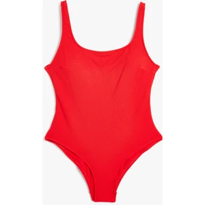 Basic Mayo U Yaka Kalın Askılı Astarlı