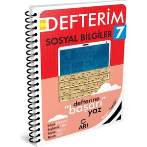 Arı Yayıncılık 7. Sınıf Sosyal Bilgiler Sosyalimo Defterim