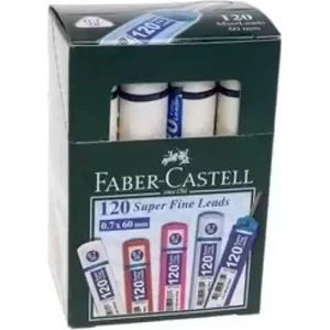 Faber Castell 120'li Kalem Ucu 0 7mm 1 Paket 12 Adet Beyaz
