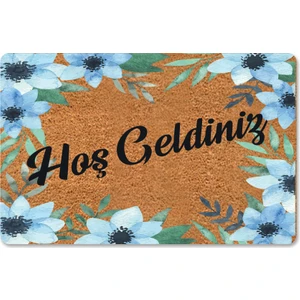 M&H Quality Modern Dijital Paspas - Hoşgeldiniz Yazılır Karşılama Paspas - Kapı Önü Dekoratif Paspas