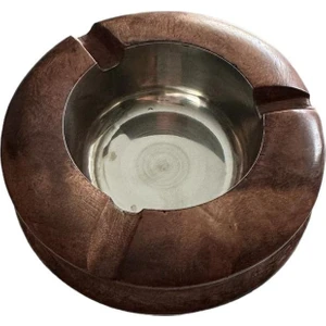 Ahşap Kaplama Küllük (2 Adet)