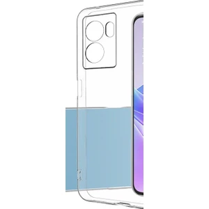 Oppo A57 Kılıf Kamera Korumalı Şeffaf Yumuşak Silikon Kılıf