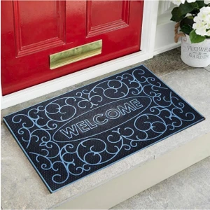 My Floor Myfloor Desenli Kauçuk Kapı Önü Paspası