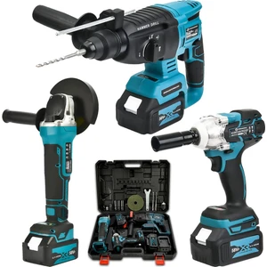 PH023 Akülü 58vf Ultra 3lü Set Kırıcı Delici Hilti Taşlama ve Somun Sökme