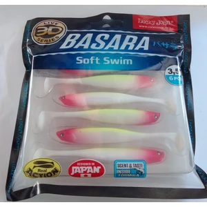 Lucky John Basara 3D Soft Swim 3.5'' (8.89 cm ) TR005 6p Silikon Yem