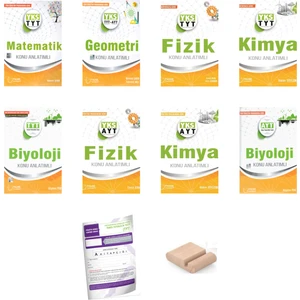 Palme Yayıncılık TYT-AYT Sayısal Konu Anlatım Seti Matematik - Geometri- Fizik - Kimya - Biyoloji – Telefon Standı