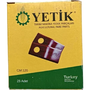 CM120 Yonca Biçme Çayır Biçme Bıçağı 25'li Paket Orjinal-Yerli