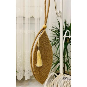 My Doğa Store Mini Gala' Mini  Clutch Çanta jüt Dekoratif Kadın Çantası, Bohem Tarzı Çanta