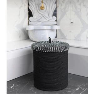 My Doğa Store Jüt Hasır Sepet Düzenleyici Oyuncak Çamaşır Sepeti Kapaklı