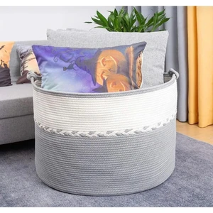 My Doğa Store Jüt Hasır Sepet Düzenleyici Oyuncak Çamaşır Sepeti