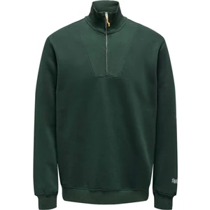 Jack & Jones Onsrıley Reg 1/4 Zıp Hıgh Neck Swt Zümrüt YEŞİLİ22030160