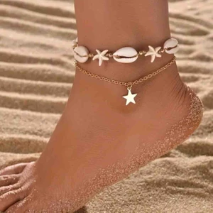 By Song Jewelry Deniz Kabuklu Deniz Yıldızlı Ikili Halhal